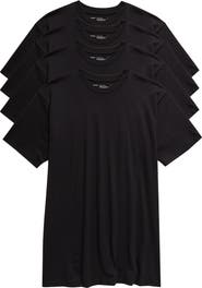 Nordstrom Regular Fit 4-Pack Supima® Cotton T-Shirts