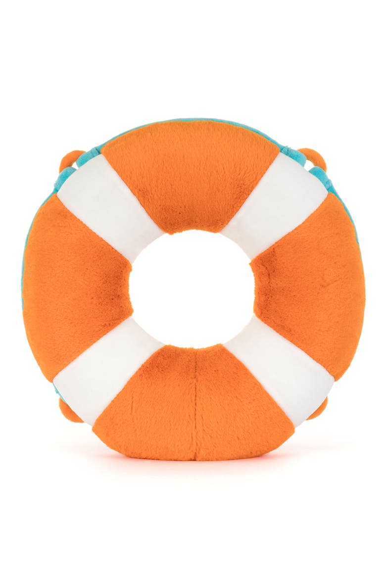 Amuseables Life Ring Large Plushie, Alternate, color, ORANGE