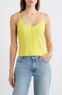 DELUC Vieste Rib Knit Camisole