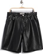 PacSun Faux Leather Baggy Shorts