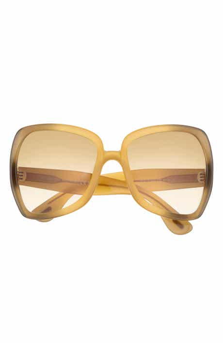 TOM FORD 60mm Gradient Butterfly Sunglasses