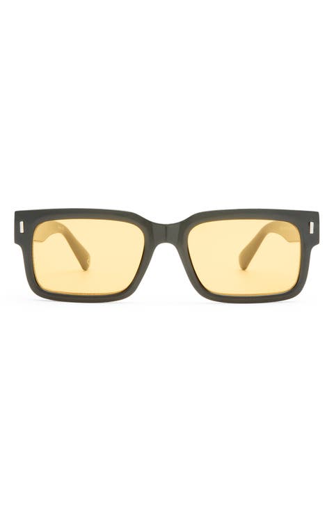 Castor 51mm D-Frame Sunglasses