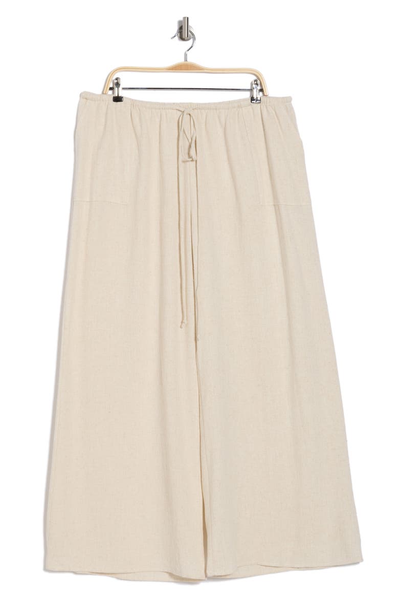 Relaxed Wide Leg Pants, Alternate, color, LINEN