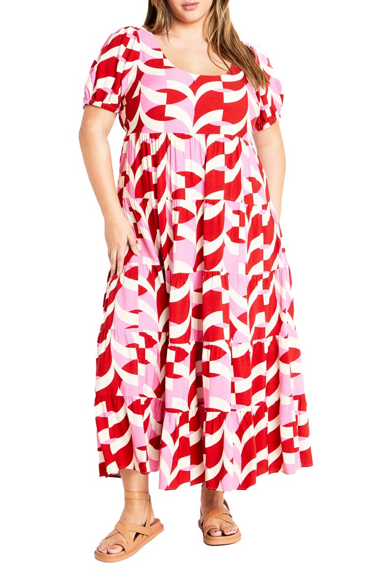 Mila Print Maxi Dress, Main, color, PRINT