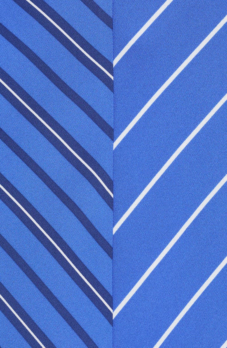 MANGO Chevron Stripe A-Line Dress, Alternate, color,