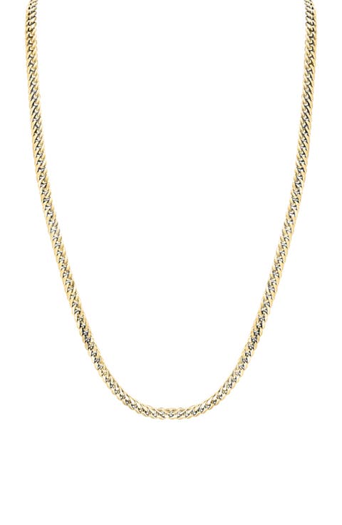 Men's Wheat Chain Necklace