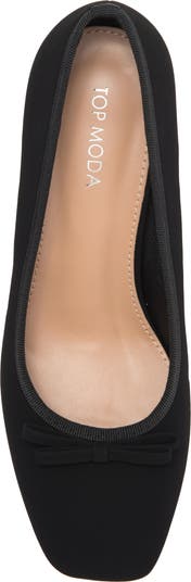 Elba Square Toe Pump