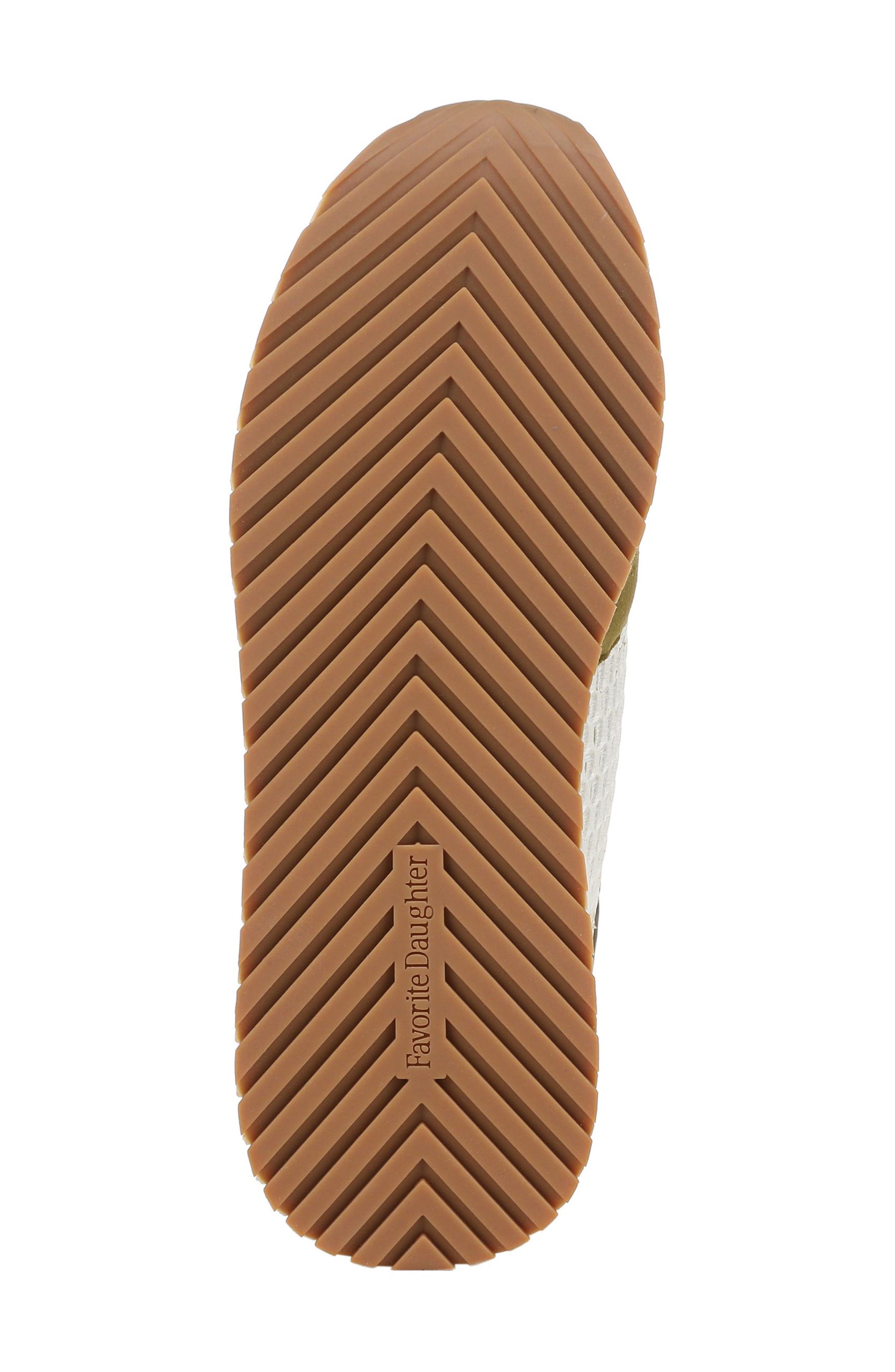 Favorite Daughter Sophia Mesh Sneaker, Alternate, color, Moss Green/White