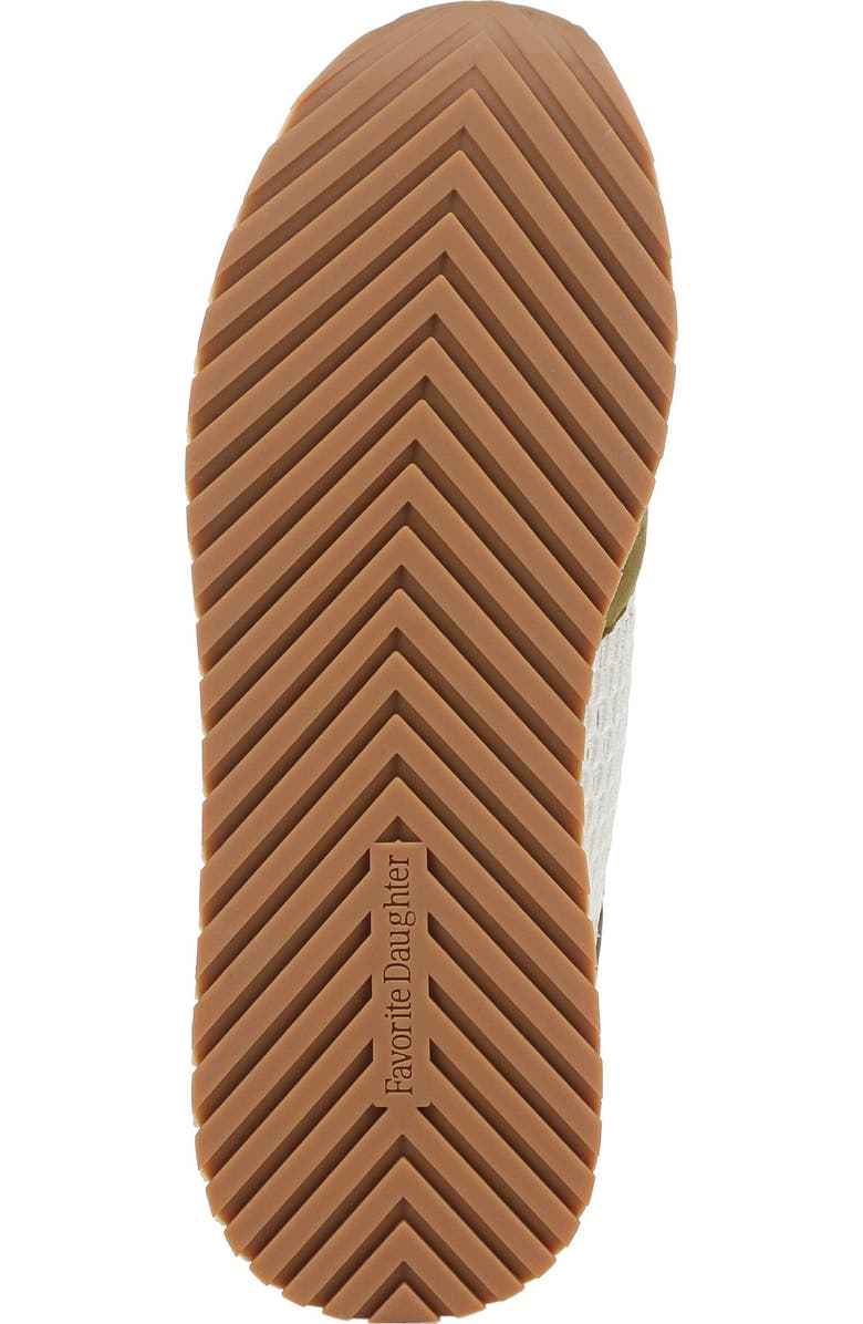 Favorite Daughter Sophia Mesh Sneaker, Alternate, color, Moss Green/White