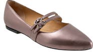 Trotters Emerald Pointed Toe Mary Jane Flat