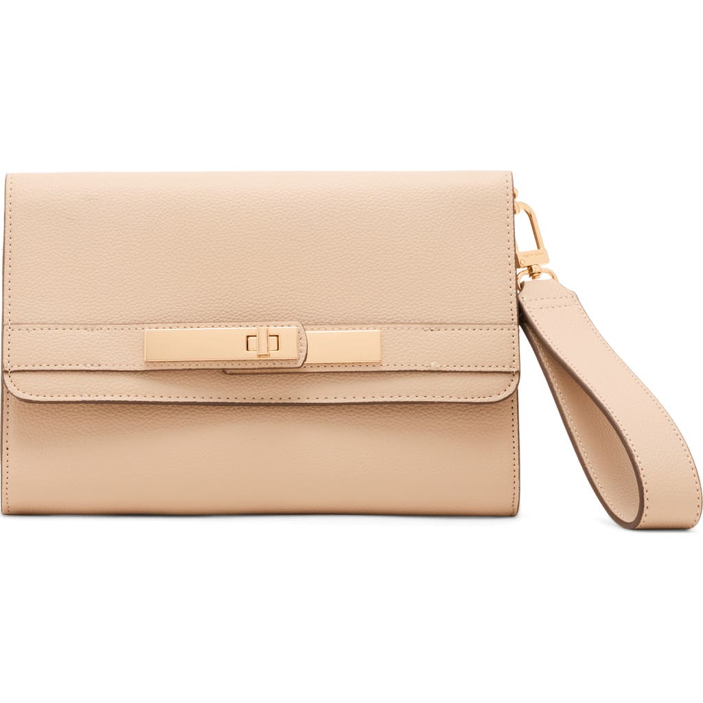 ANNE KLEIN ANNE KLEIN BELTED WALLET ON A CHAIN CROSSBODY BAG