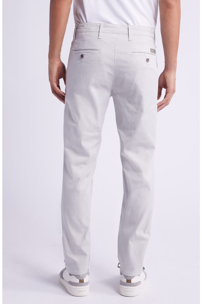 Kullen Flat Front Stretch Sateen Chinos, Alternate, color, MOSAIC GREY