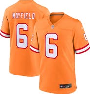 Nike Youth Nike Baker Mayfield Orange Tampa Bay Buccaneers Game Jersey