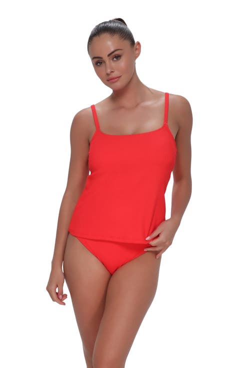 Coralie Tankini Swimsuit Top - D Cup