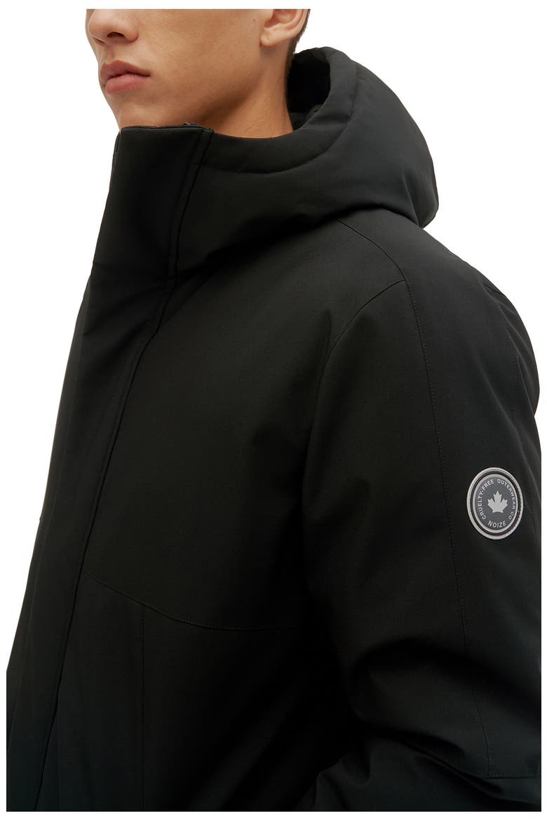 Rafe Insulated Coat, Alternate, color, BLACK