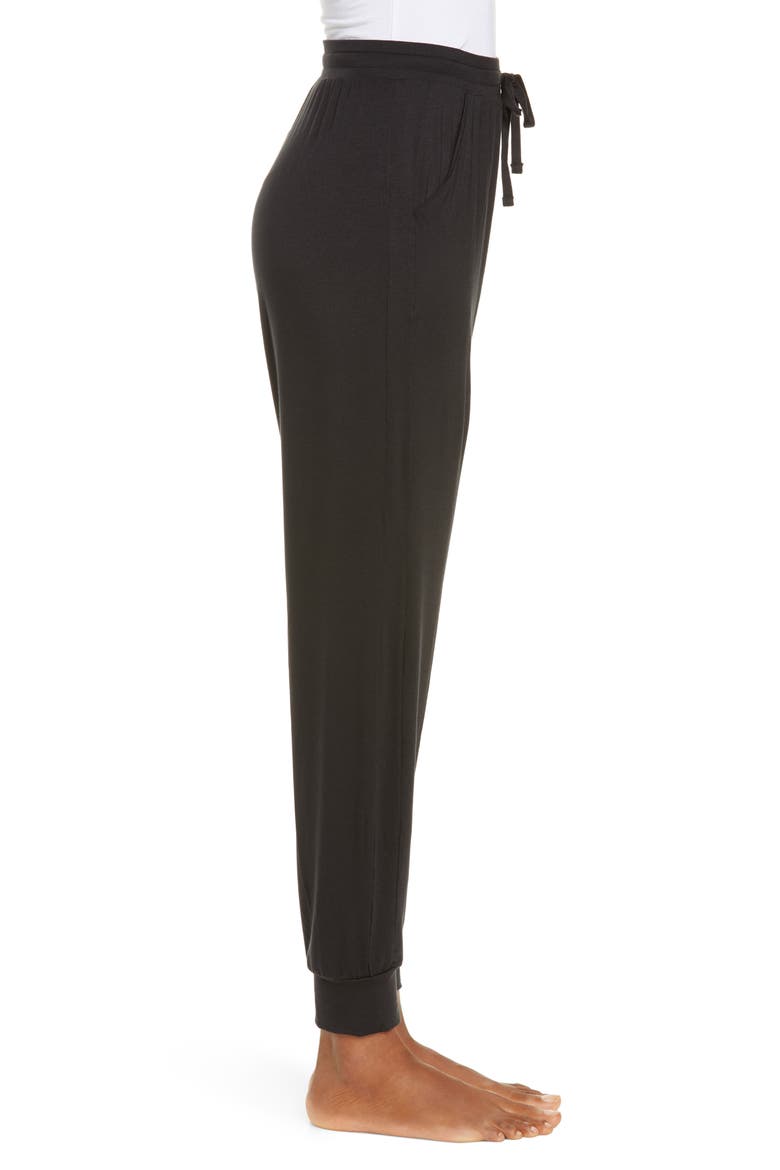 Jersey Joggers, Alternate, color, BLACK