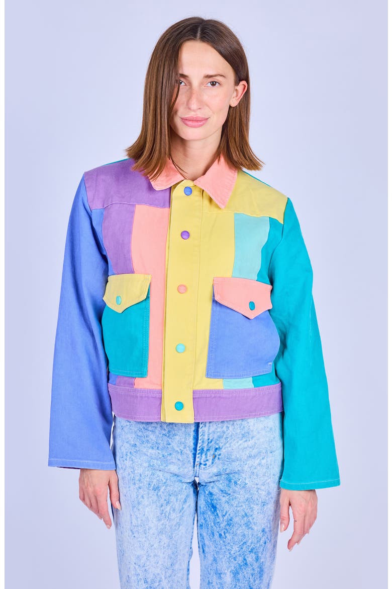 Denim Jacket, Main, color, Stellar Night
