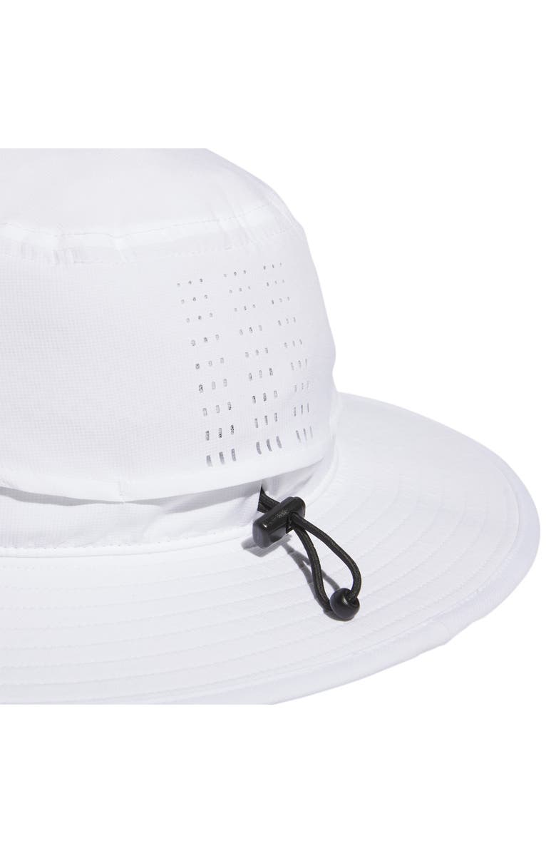 adidas Golf Wide Brim Golf Bucket Hat, Alternate, color, White