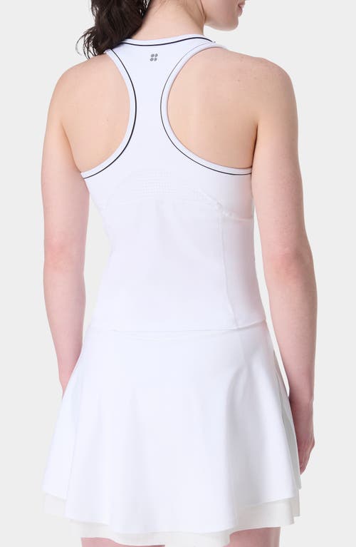 Sweaty Betty Pro Racket Power Tank Top In White