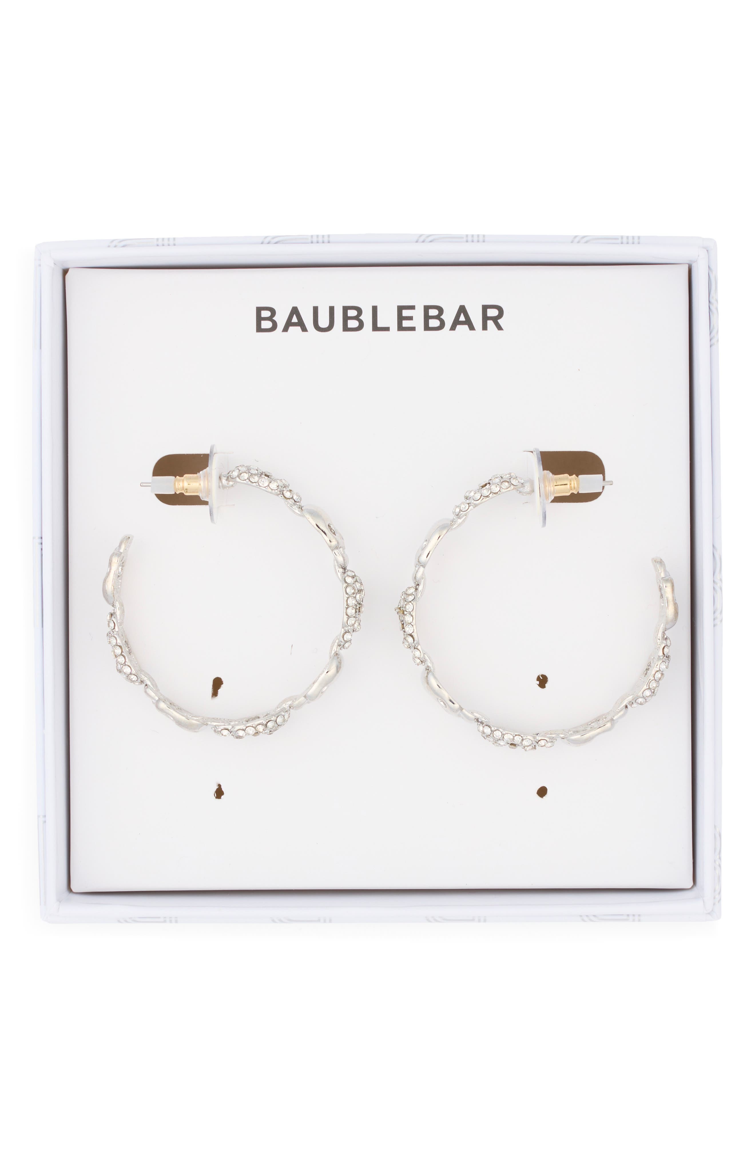 Skull Hoop Earrings