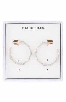 Skull Hoop Earrings