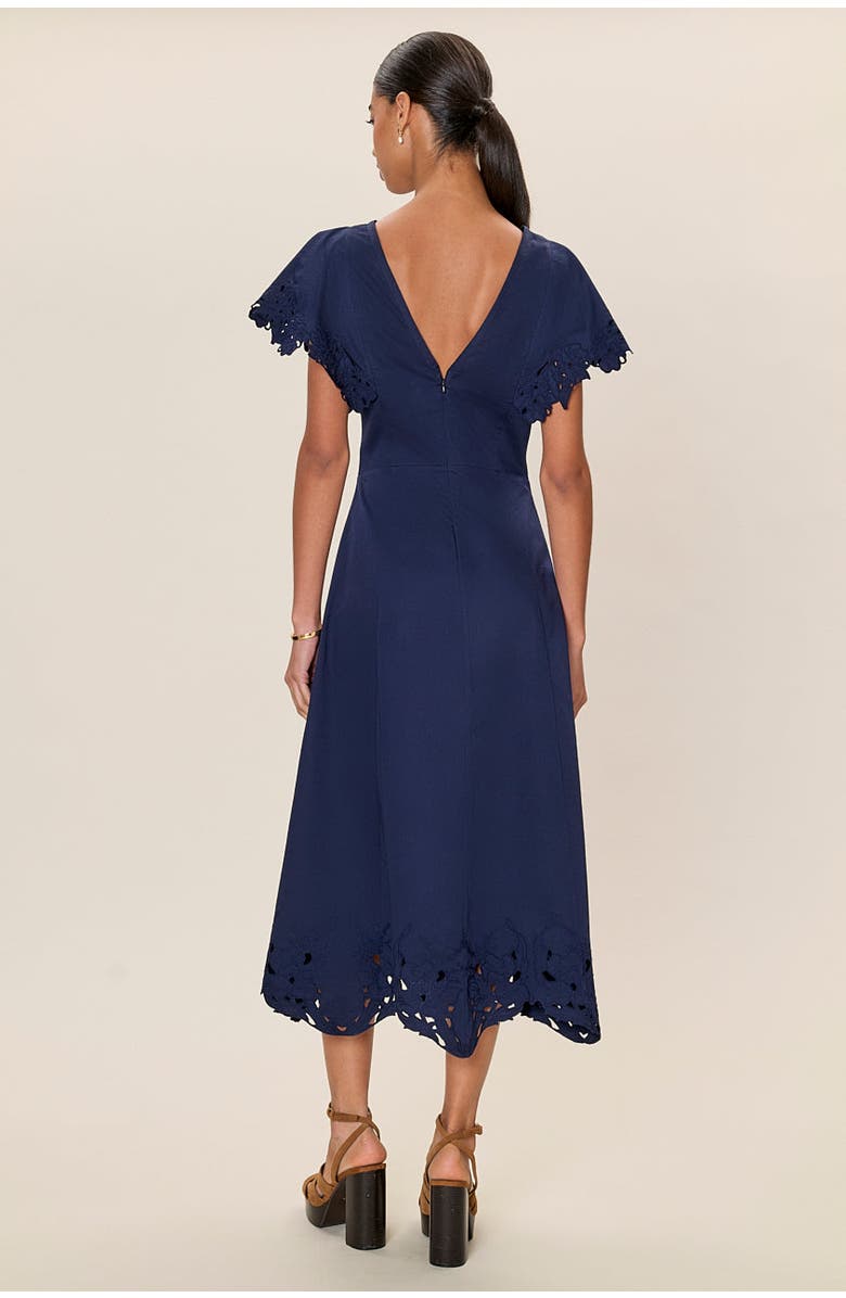 Rebecca Taylor Rachelle Dress, Alternate, color, Maritime Blue
