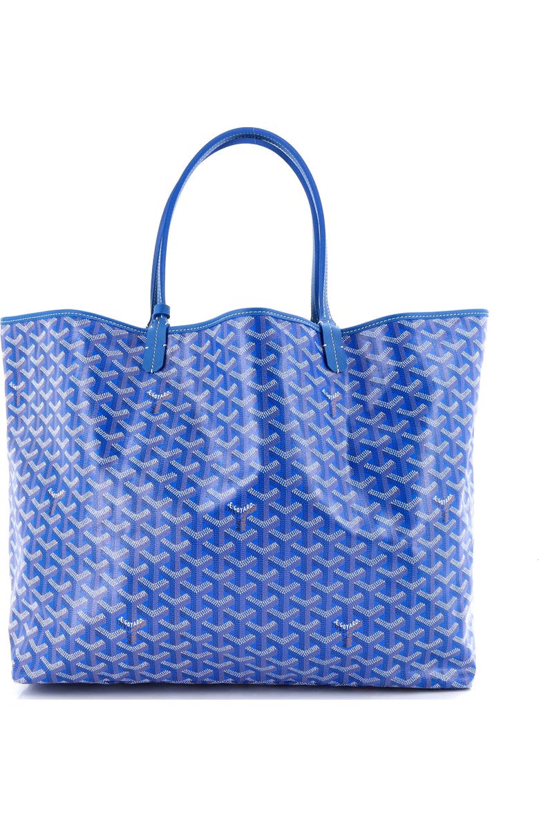 Pre-Owned Goyard Saint Louis Tote Coated Canvas PM, Alternate, color, Blue