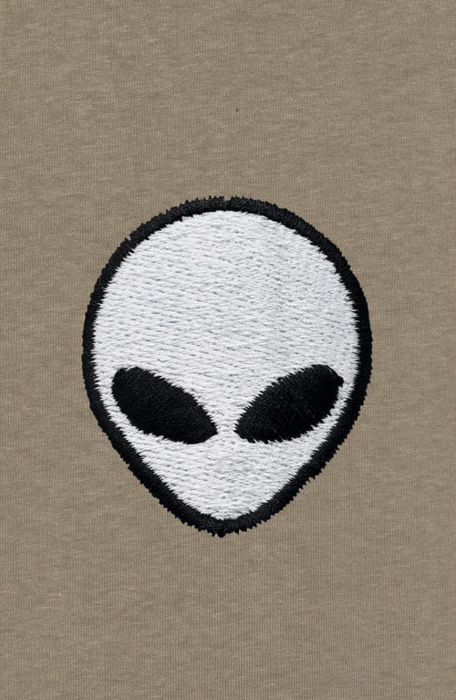 Dalix Mens Lil Alien Soft Heavyweight Tee