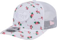 New Era Men's New Era White San Francisco 49ers Adventure Flamingo Pattern 9SEVENTY Stretch-Snap Hat