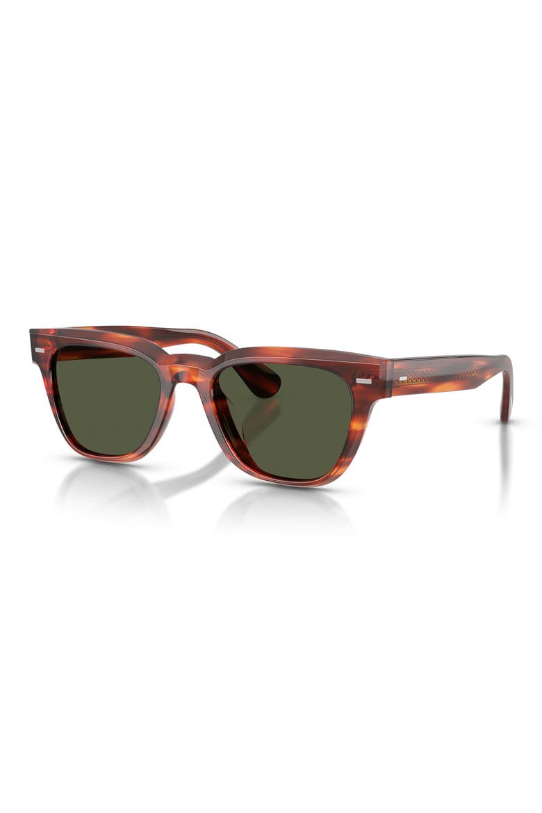 Rueny 51mm Pillow Sunglasses, Alternate, color, KOA TORTOISE
