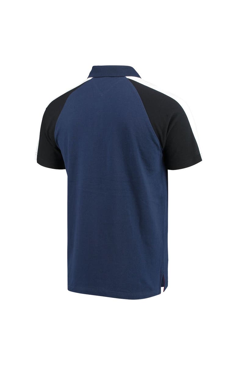 Tommy Hilfiger Men's Tommy Hilfiger Navy/White New England Patriots Holden Raglan Polo, Alternate, color, 