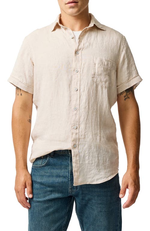 Rodd & Gunn Palm Beach Sports Fit Shirt In Natural