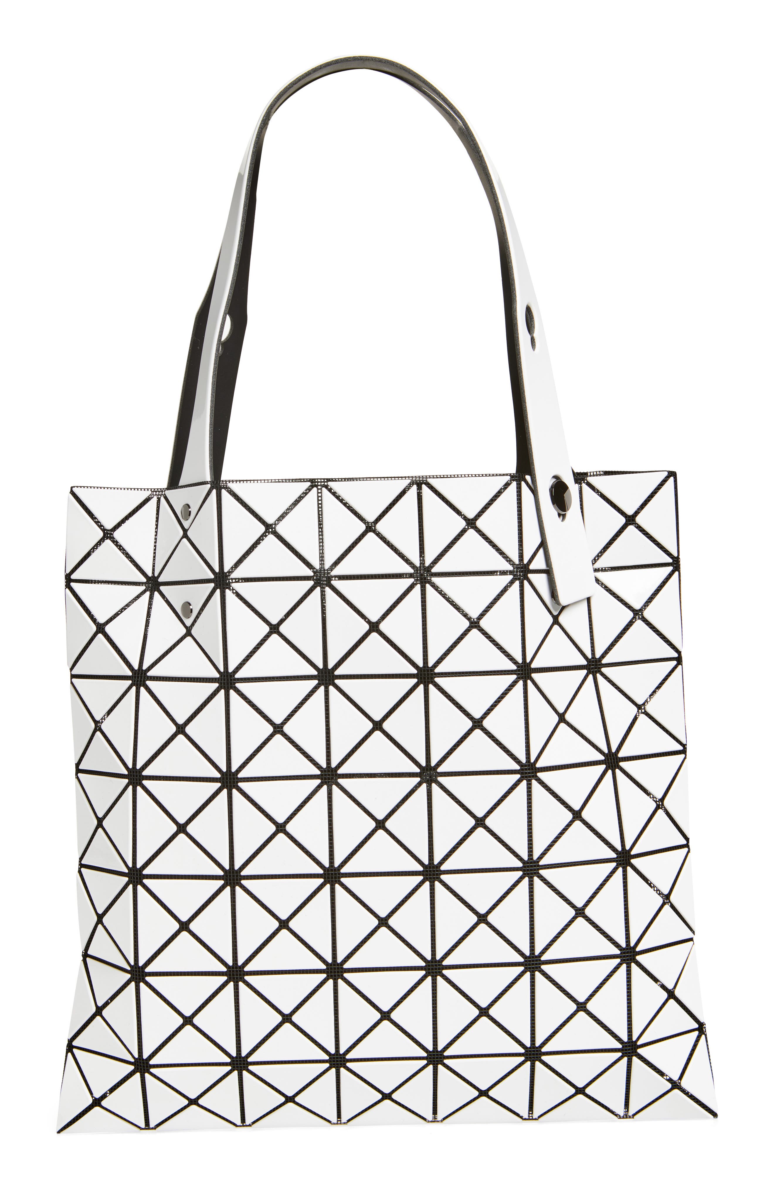 Prism Tote, Alternate, color, WHITE