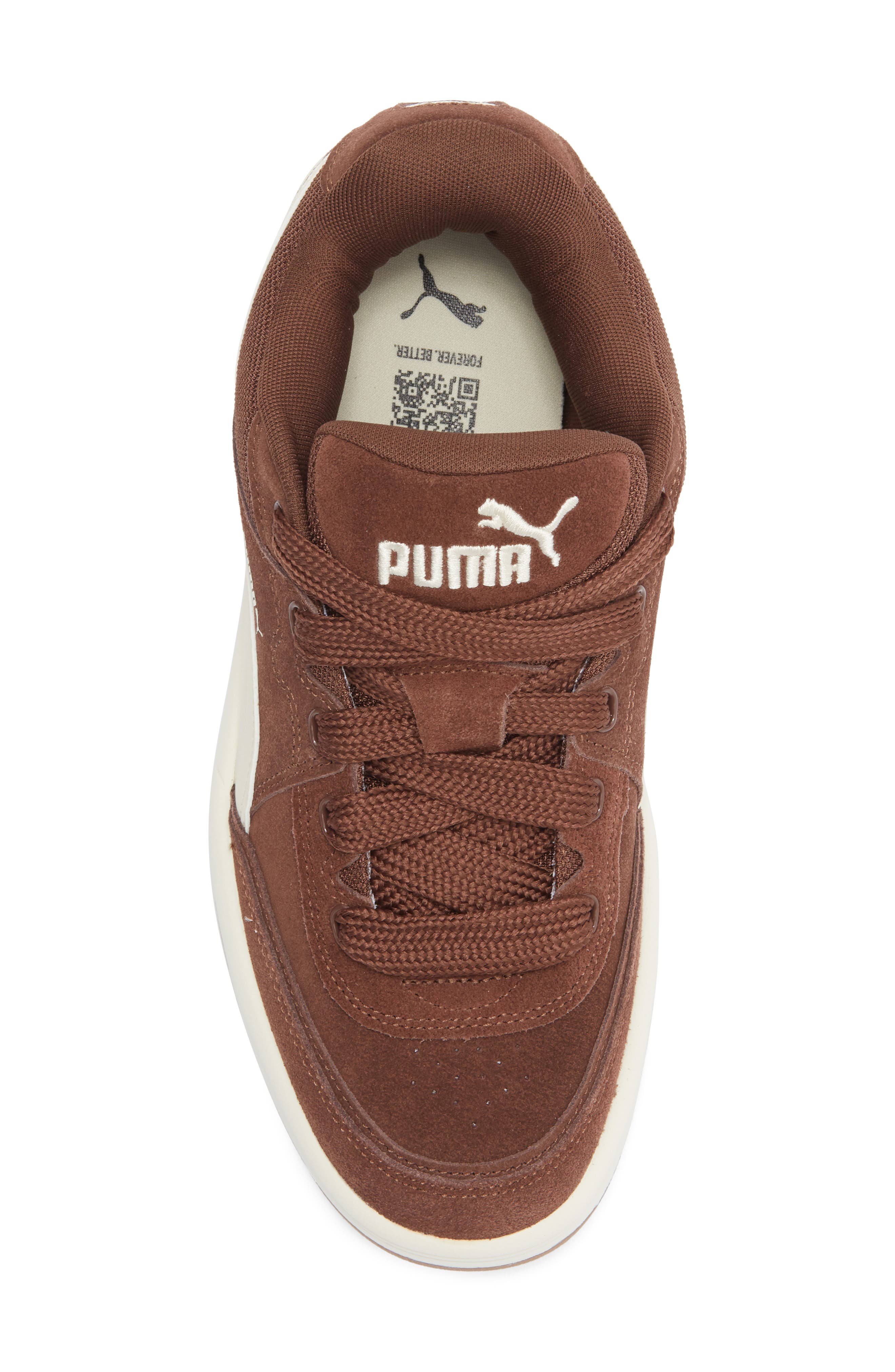 PUMA Park Lifestyle SK8 Sneaker, Alternate, color, Chestnut Brown/ Alpine Snow