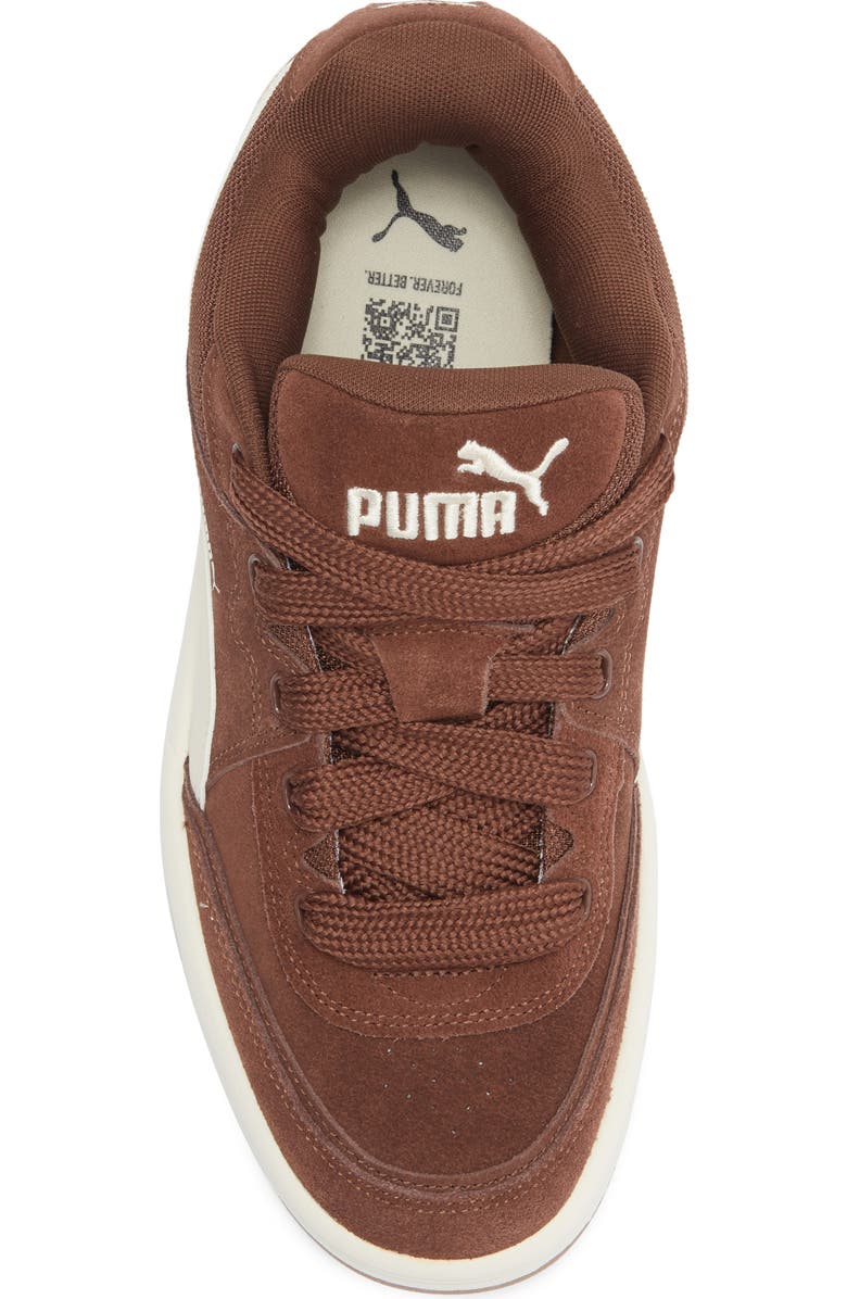 PUMA Park Lifestyle SK8 Sneaker, Alternate, color, Chestnut Brown/ Alpine Snow