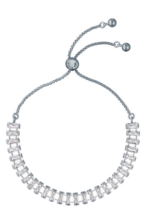 Isabela Cubic Zirconia Baguette Bracelet