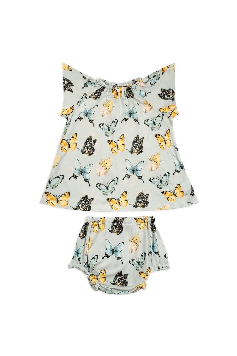 Dress and Bloomer Set, Main, color, Butterfly