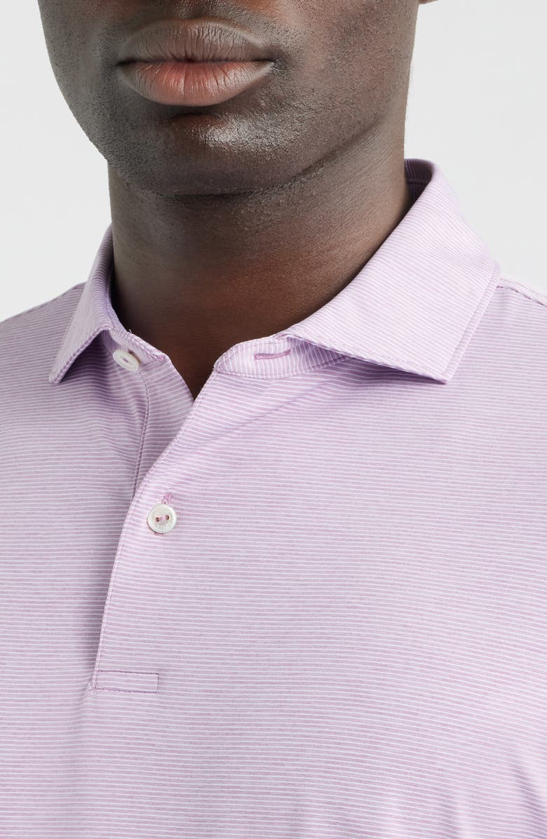 Peter Millar Crown Crafted Performance Jersey Polo, Alternate, color, Soft Orchid