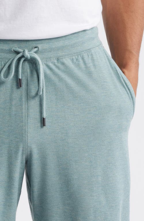 Daniel Buchler Ribbed Rayon Blend Drawstring Pajama Shorts