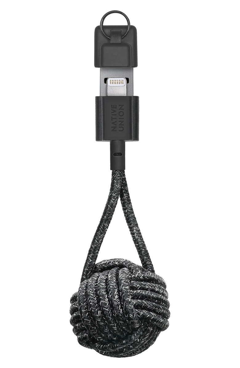 Native Union iPhone Charging Key Chain, Main, color, 