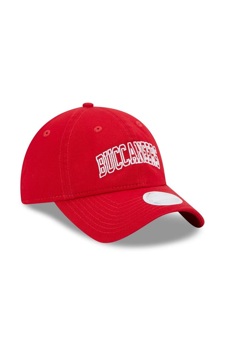 New Era Women's New Era Red Tampa Bay Buccaneers Collegiate 9TWENTY Adjustable Hat, Alternate, color, Red