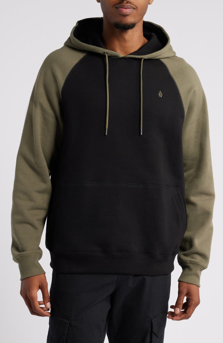 Volcom Homak Raglan Sleeve Hoodie, Main, color,