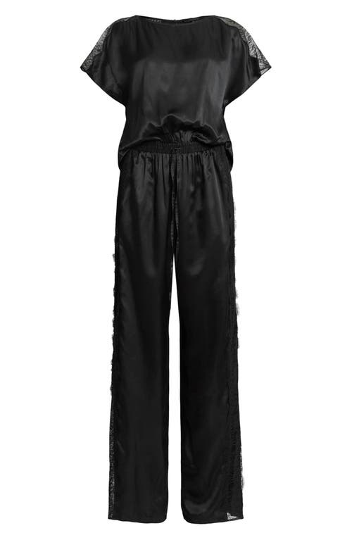 Shop Allsaints Mari Short Sleeve Jumpsuit