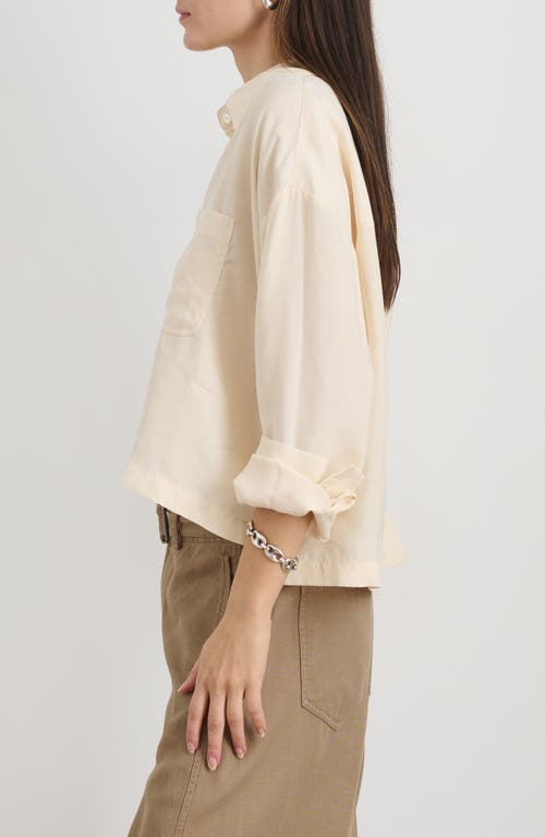Alex Mill Gemma Button-up Shirt In Ivory