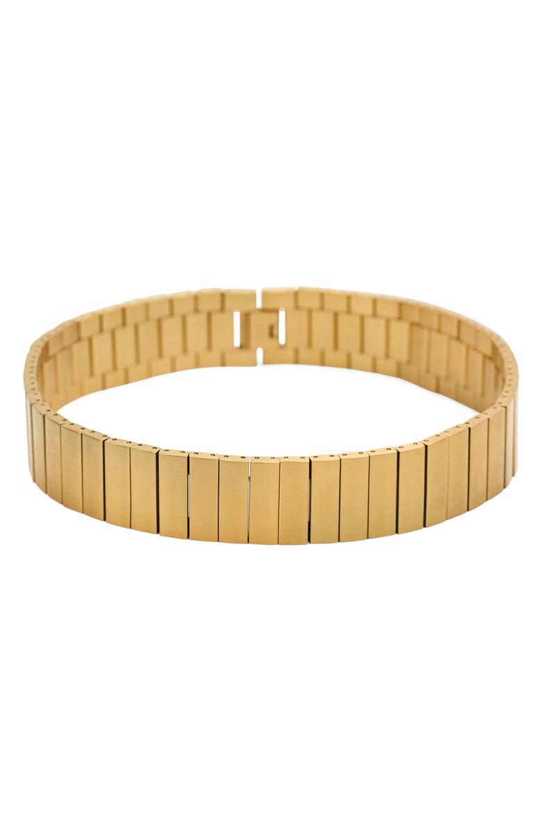 MANGO Rectangular Link Choker Necklace, Main, color, 