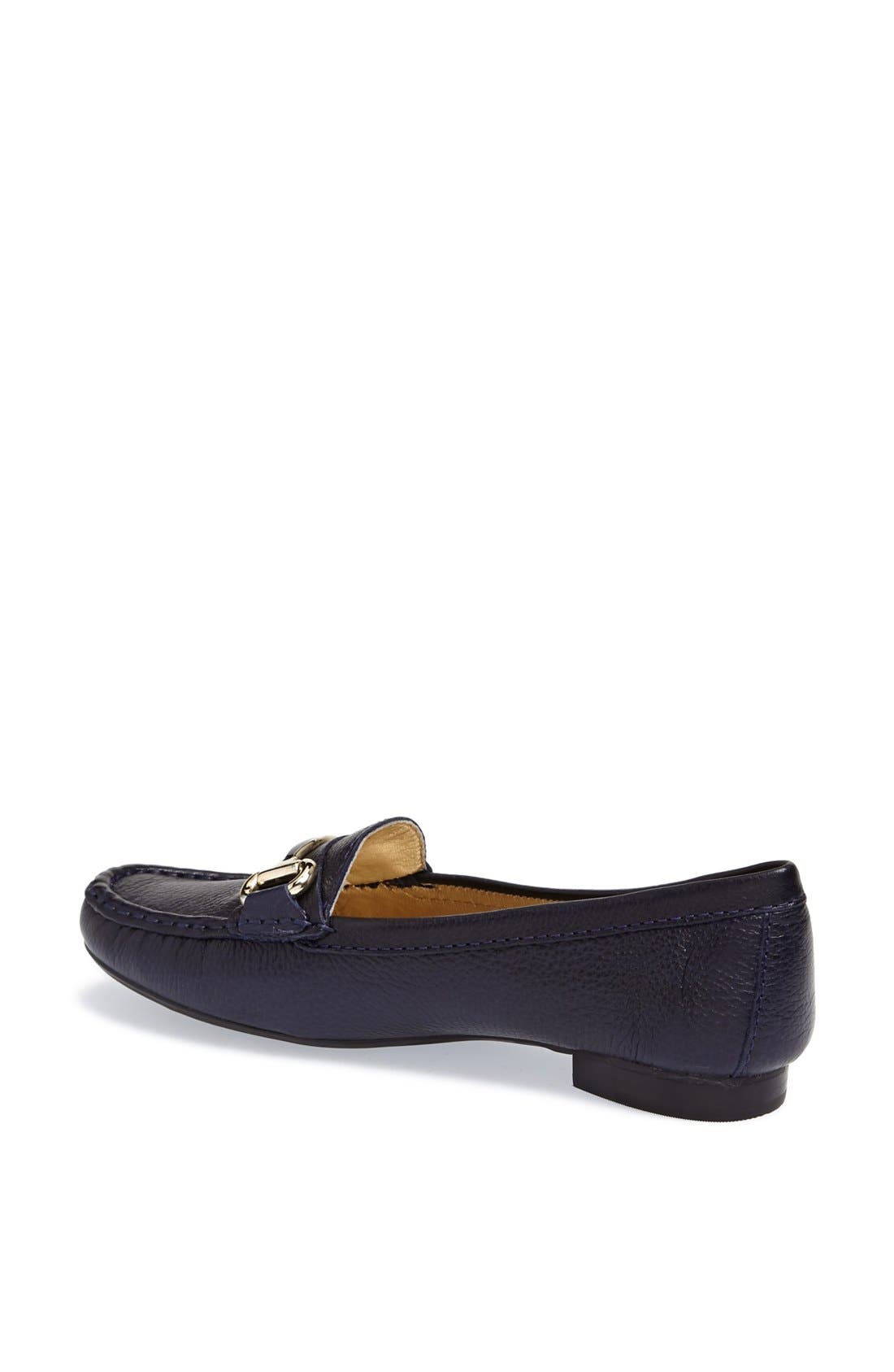 'Grand St.' Loafer, Alternate, color, NAVY GRAINY