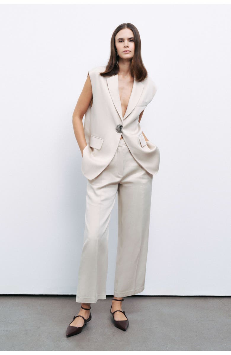 Nocturne Slit Detailed Pants, Alternate, color,