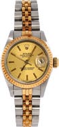 Pre-Owned Rolex Oyster Perpetual Datejust Automatic Watch Stainless Steel and Yellow Gold 26