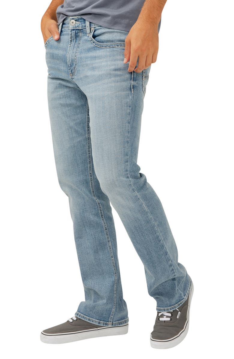 Silver Jeans Co. Jace Slim Bootcut Jeans, Alternate, color, Indigo