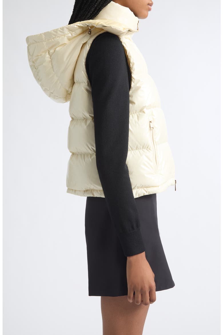 Niverolle Crop Down Vest, Alternate, color, YELLOW